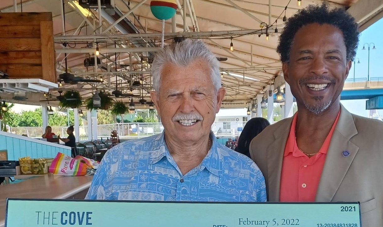 Giving Back From The Cove Waterfront Restaurant & Island Bar