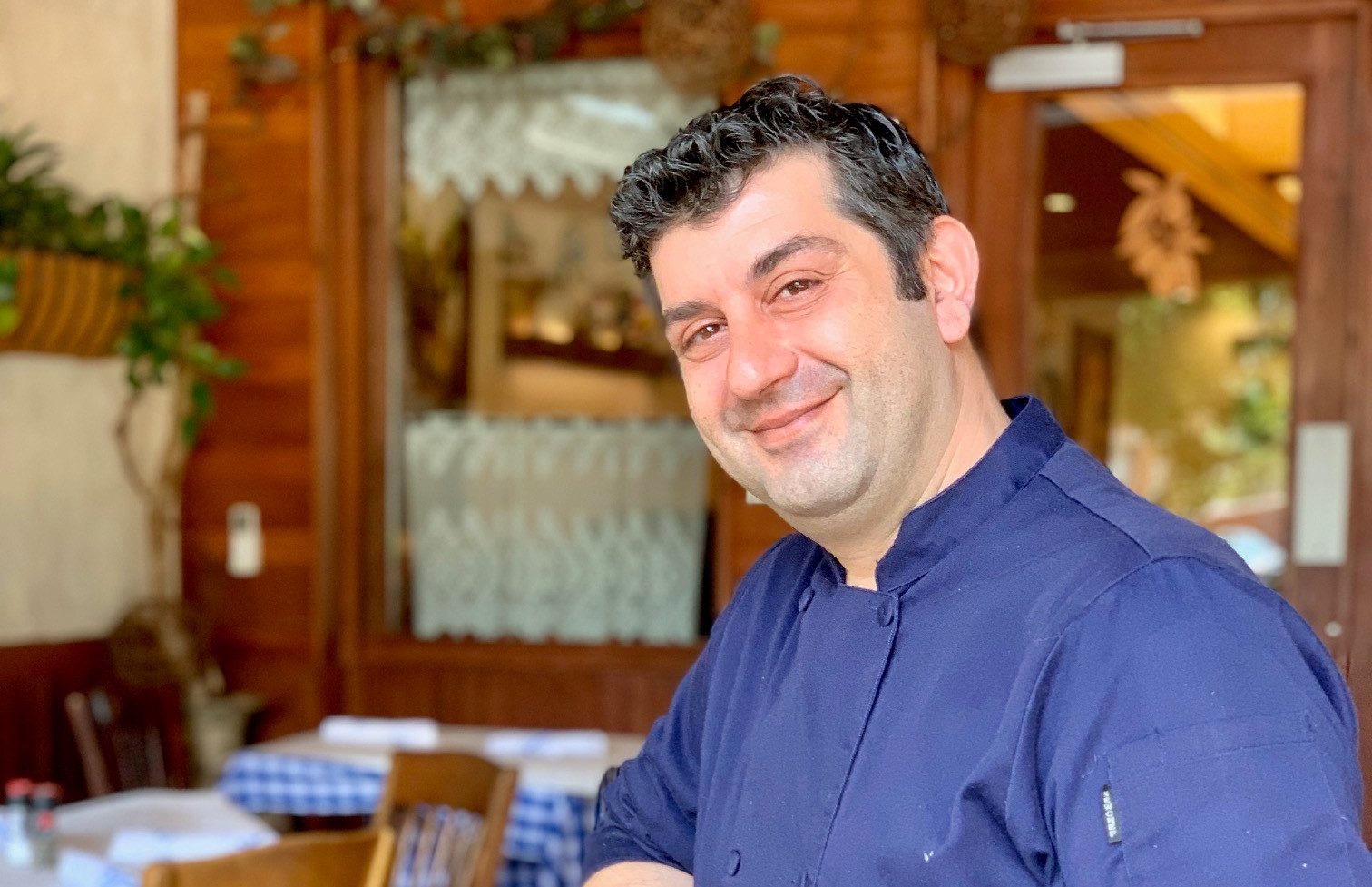 New Executive Chef, Spyros Skellas, of Taverna Agora