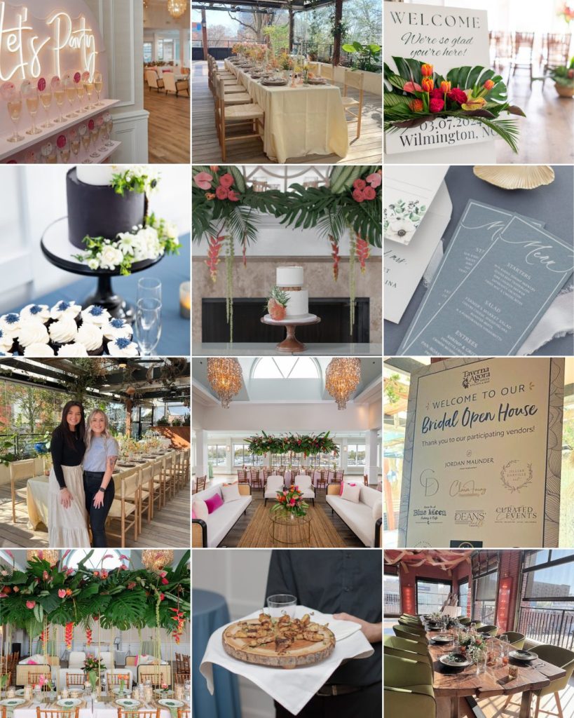 LM Restaurants Bridal Showcase Photo Collage