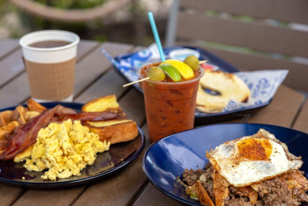 Lucky Fish Pompano Beach Brunch Food Items
