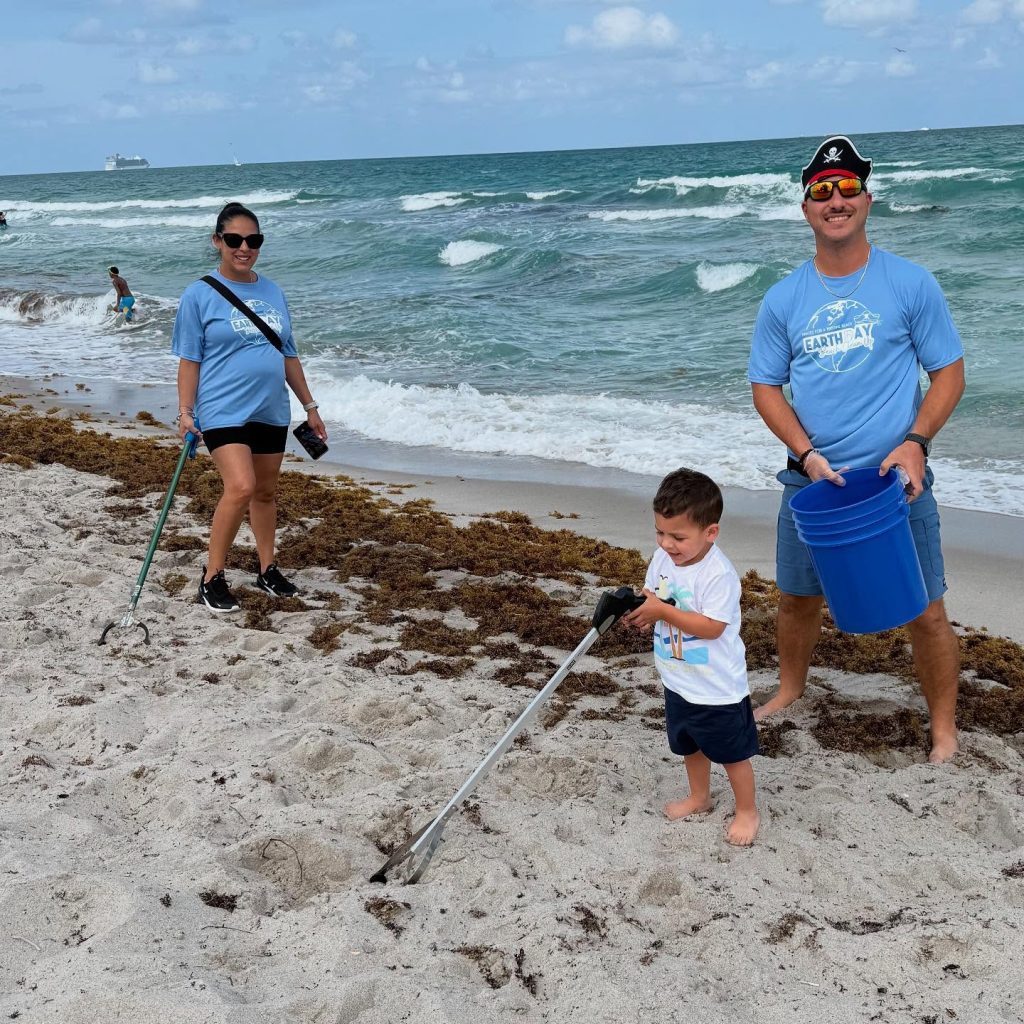 2025 Dania Beach Annual Beach Clean-up Event Volunteers