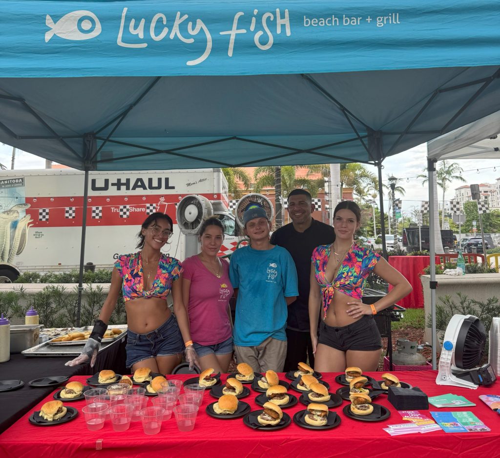 Lucky Fish Team at the 2025 Boca Burger Bash
