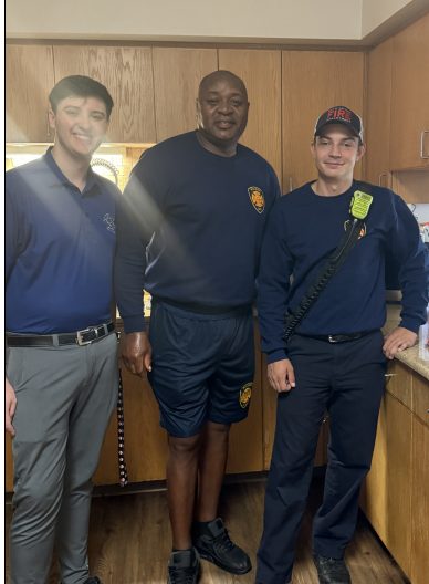 Brier Creek FD. NC Carolina Ale House teams visit first responders and medical staff for Labor Day 2025 to bring food to share and love.