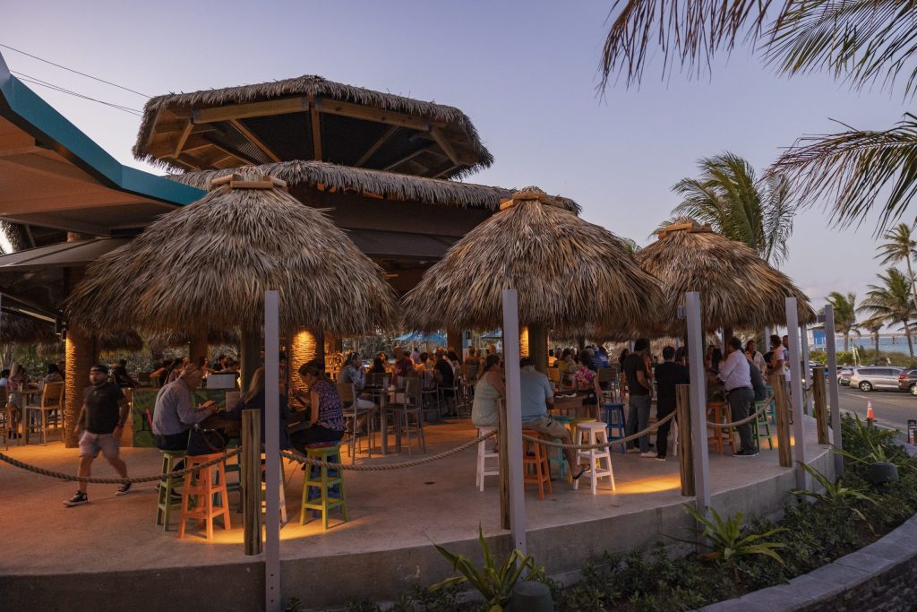 Lucky Fish Beach Bar + Grill in Dania Beach, FL, was featured in WSVN