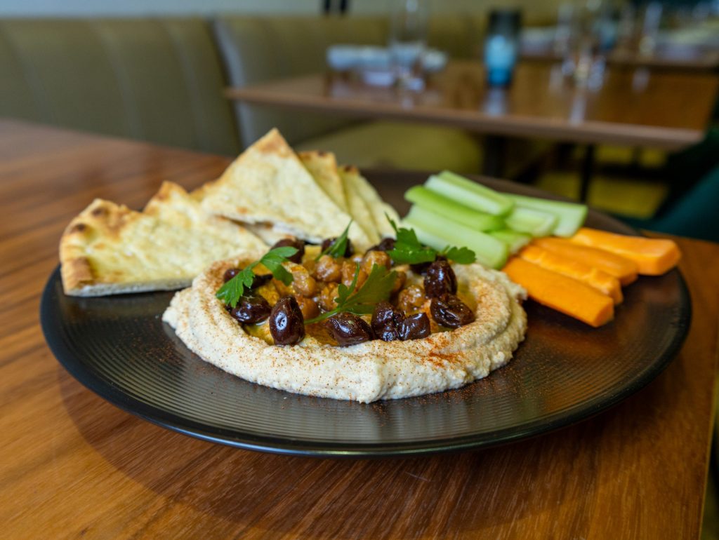 Smash Social Club in Downtown Raleigh, NC - Hummus Plate