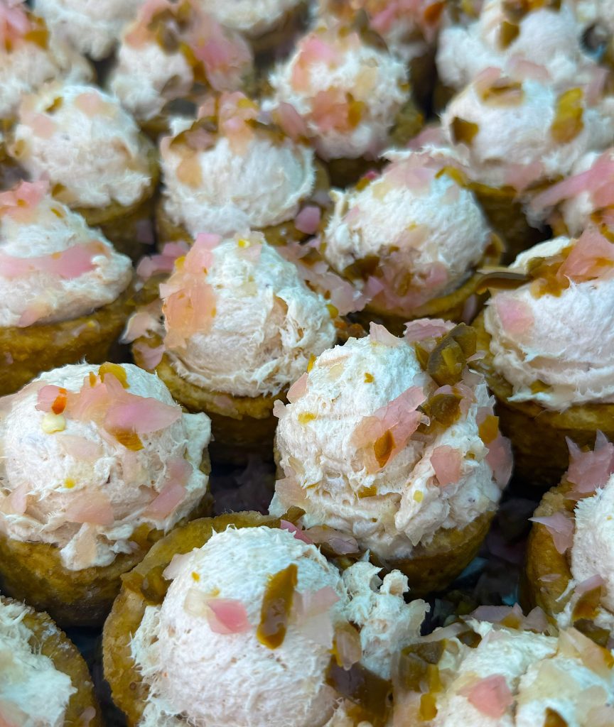 The Cove Waterfront Restaurant + Tiki Bar in Deerfield Beach, FL - 2025 Covechella festival, smoked fish tostones.