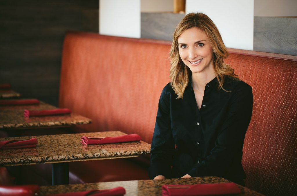 Amber Moshakos, President of LM Restaurants in Raleigh, NC