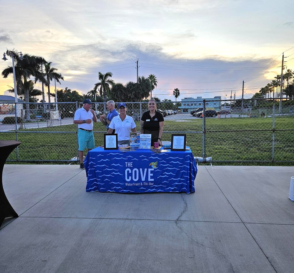 The Cove team at the annual tournament 2026 - booth